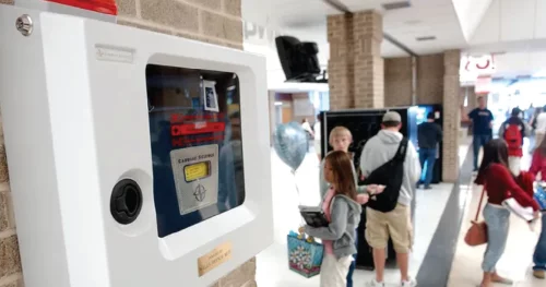 Defibrillators (AEDs) in all high schools